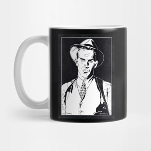 ELIOT NESS - The Untouchables (Black and White) Mug